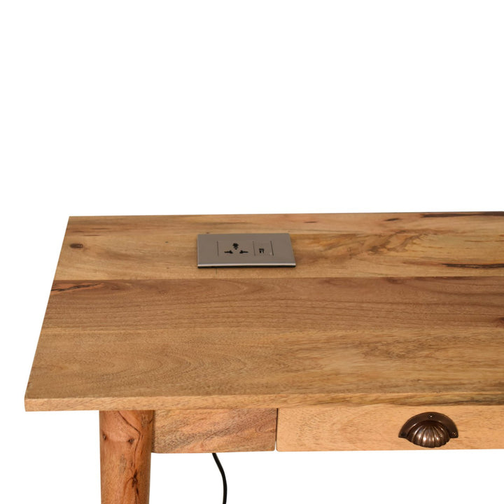2 Drawer Cable Writing Desk - Smiddy Furniture