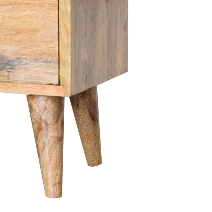 Oak-ish Bedside-Smiddy Furniture