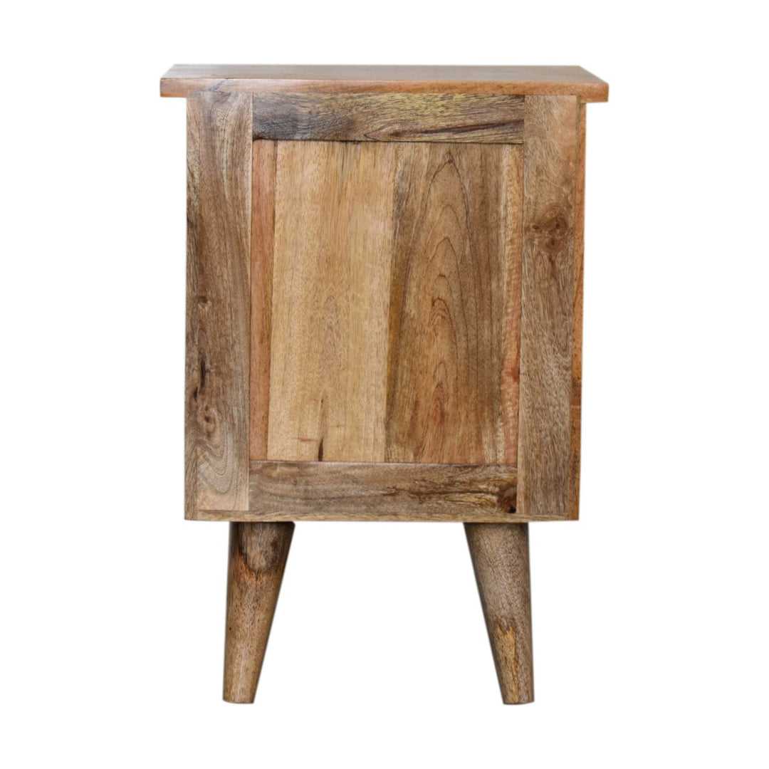 Oak-ish Bedside-Smiddy Furniture