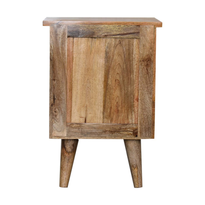 Oak-ish Bedside-Smiddy Furniture