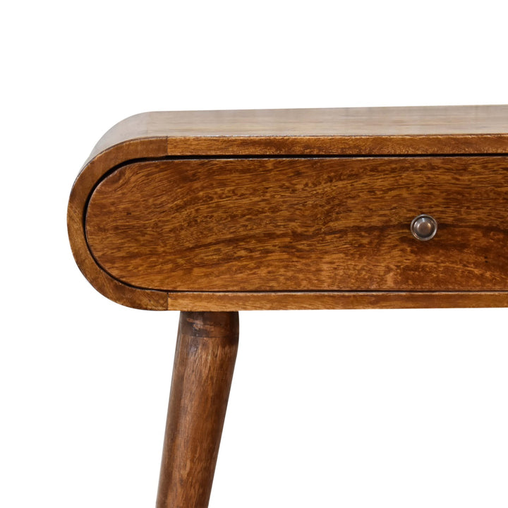 Chestnut London Mini Chestnut Console - Smiddy Furniture