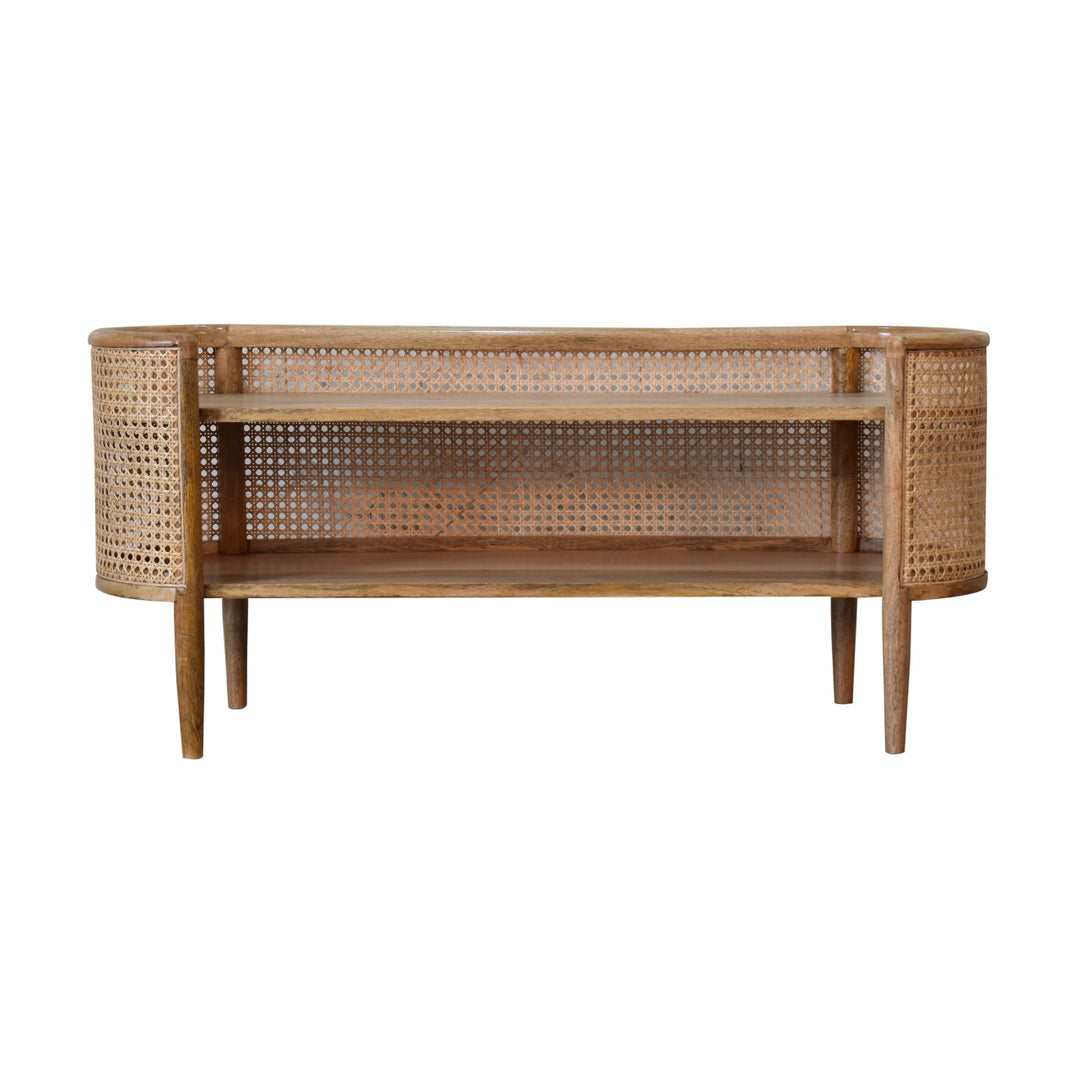 Larissa Curved Shelving Unit-Smiddy Furniture