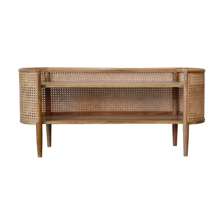 Larissa Curved Shelving Unit-Smiddy Furniture