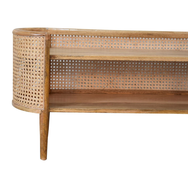 Larissa Curved Shelving Unit-Smiddy Furniture