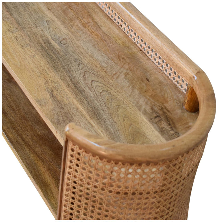 Larissa Curved Shelving Unit-Smiddy Furniture