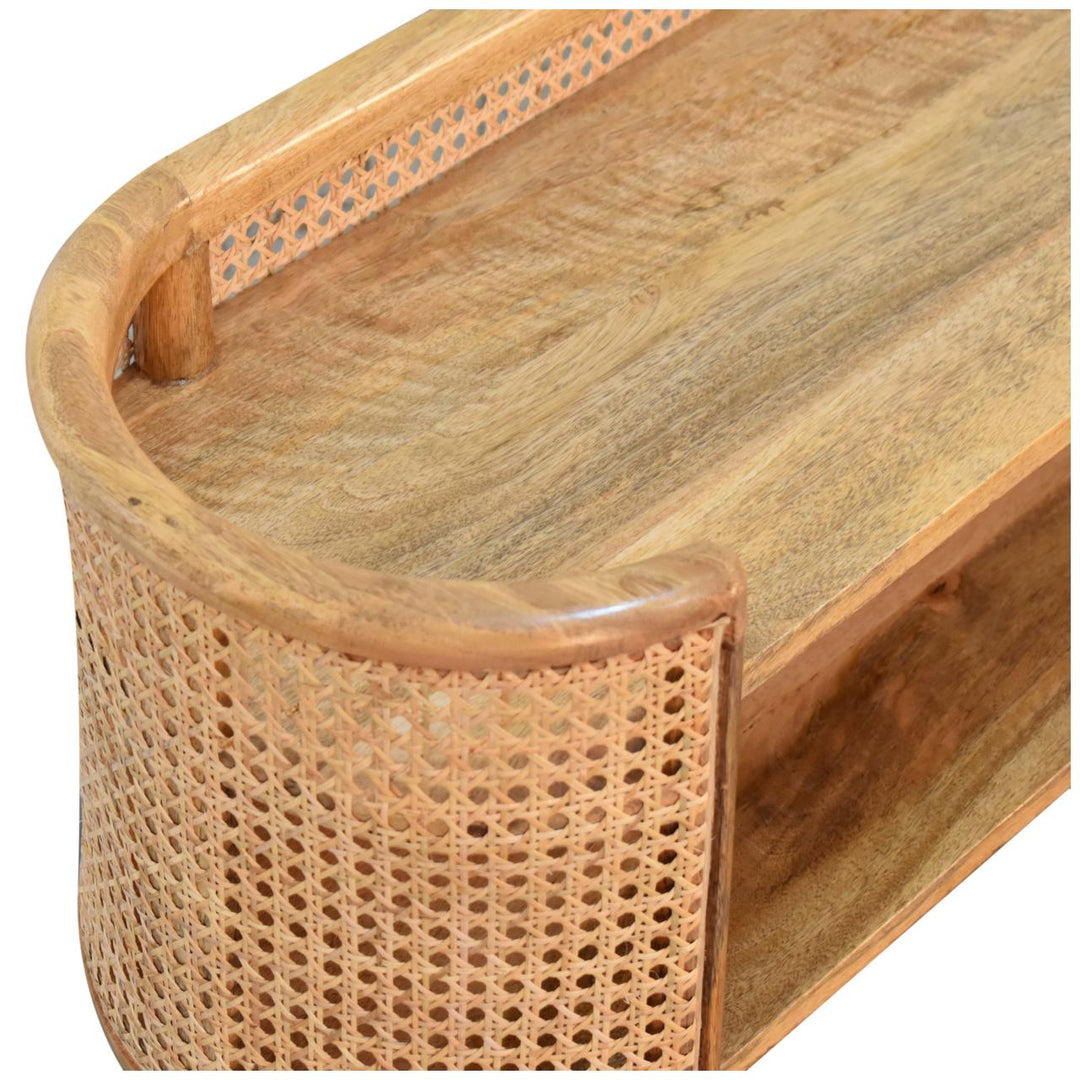 Larissa Curved Shelving Unit-Smiddy Furniture