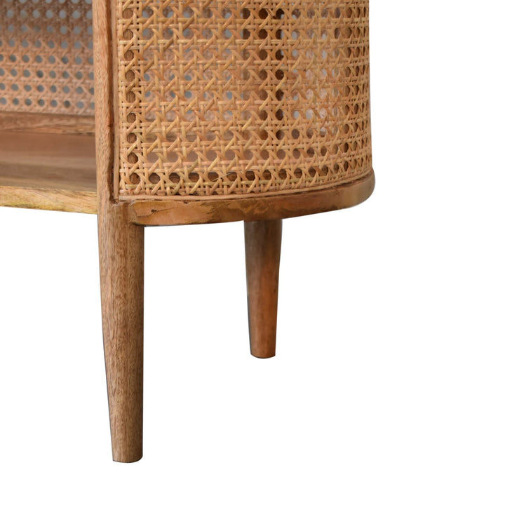 Larissa Curved Shelving Unit-Smiddy Furniture