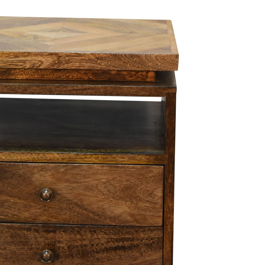 Platform Bedside-Smiddy Furniture