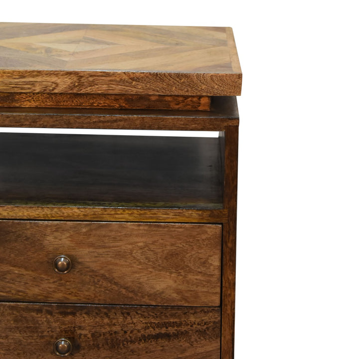Platform Bedside-Smiddy Furniture