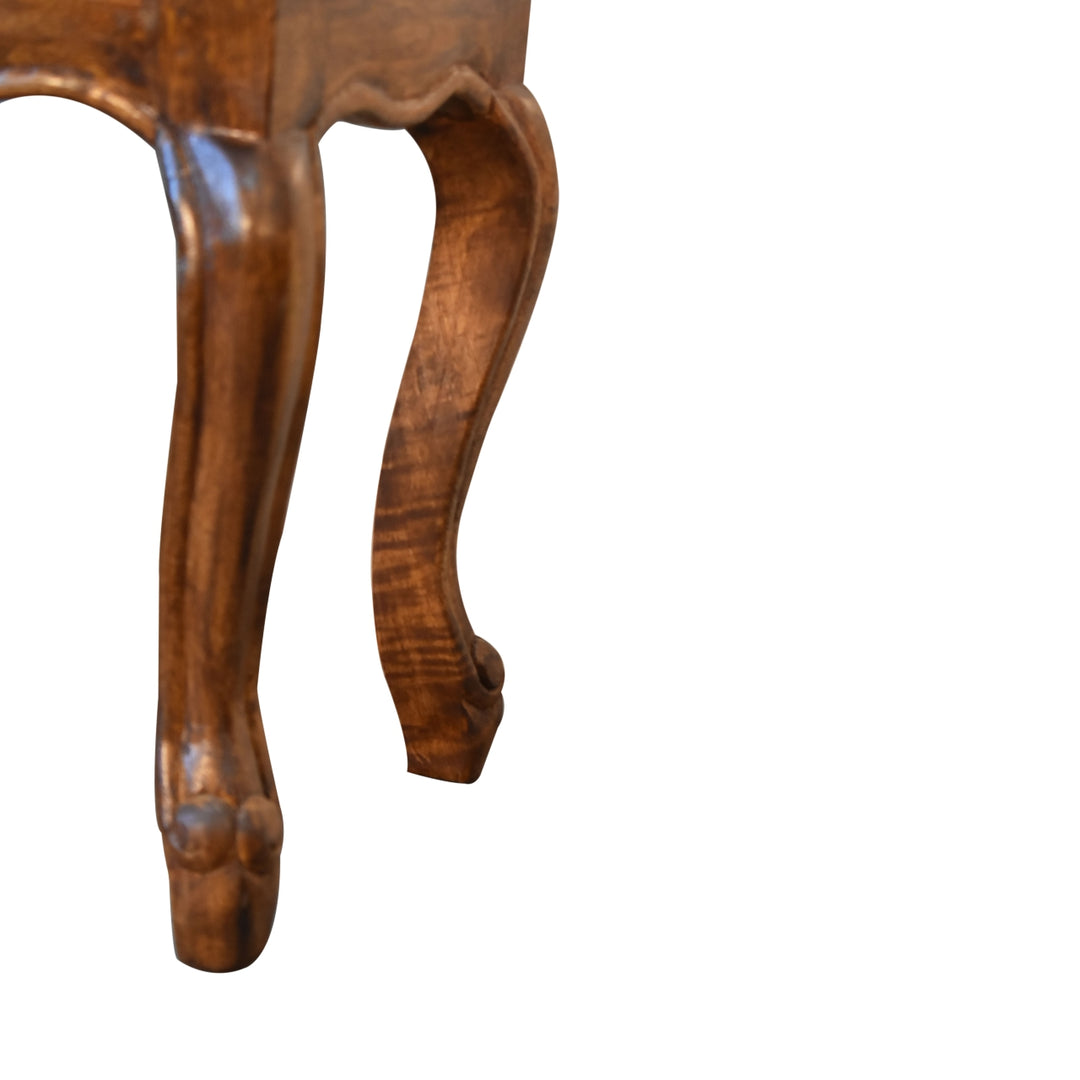 Chestnut French Style Stool Set - Smiddy Furniture
