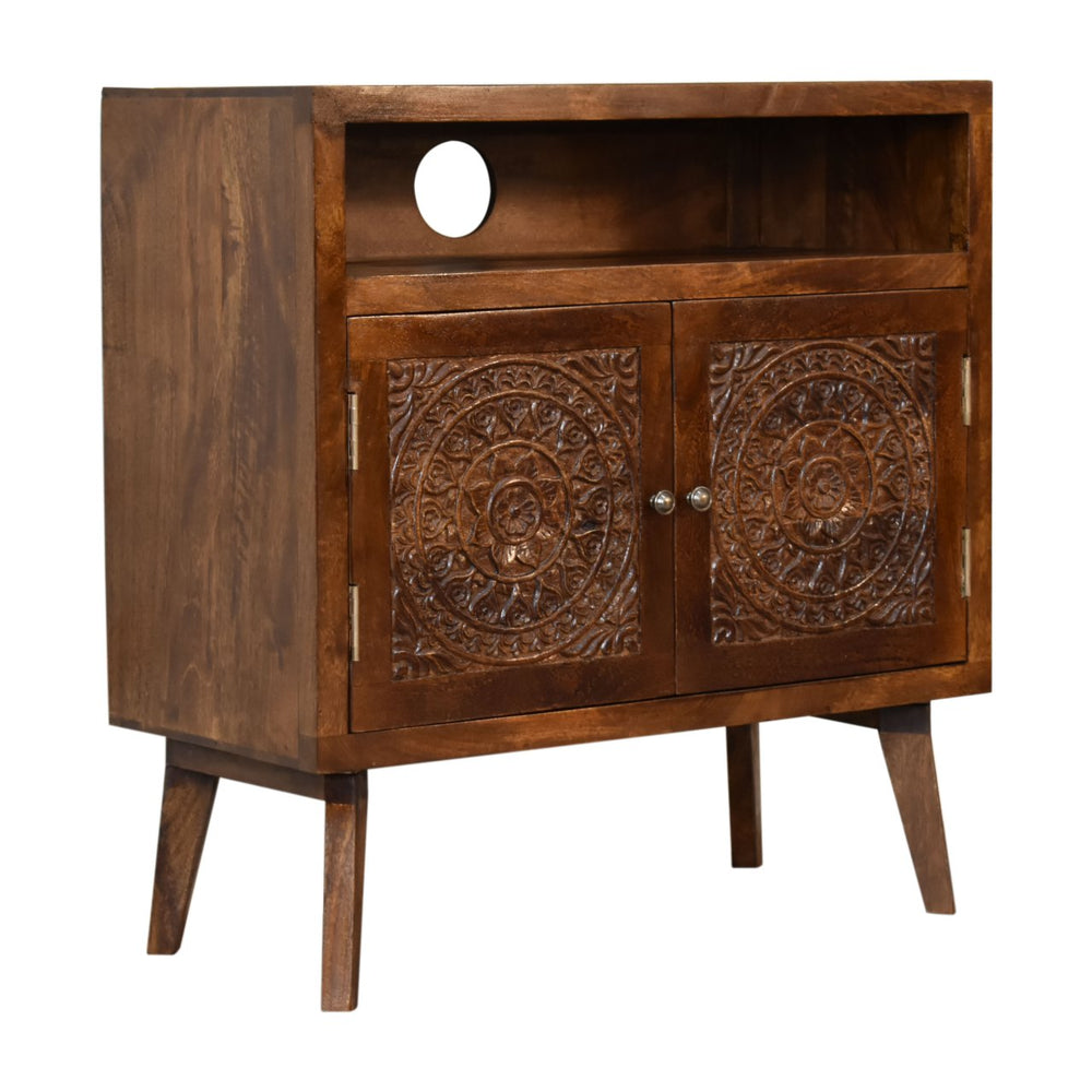 Tova Open Shelf Cabinet - Smiddy Furniture