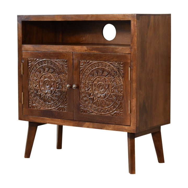Tova Open Shelf Cabinet - Smiddy Furniture