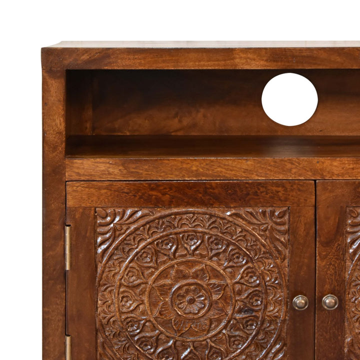 Tova Open Shelf Cabinet - Smiddy Furniture