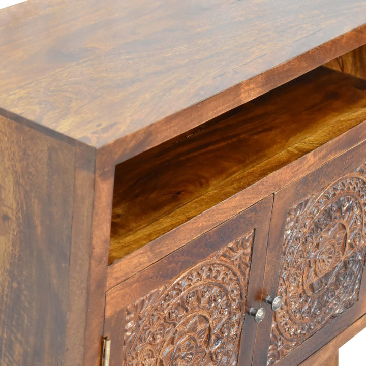 Tova Open Shelf Cabinet - Smiddy Furniture
