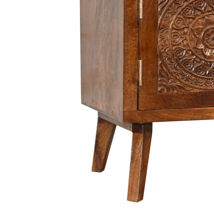 Tova Open Shelf Cabinet - Smiddy Furniture