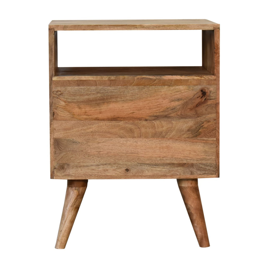 Classic Oak-ish Bedside-Smiddy Furniture
