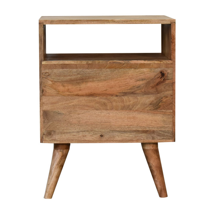 Classic Oak-ish Bedside-Smiddy Furniture