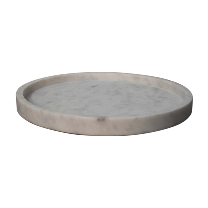 Set of 5 White Marble Bathroom Set-Smiddy Furniture