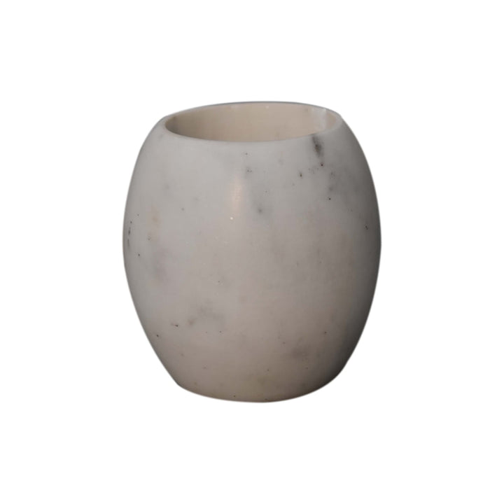 Set of 5 White Marble Bathroom Set-Smiddy Furniture