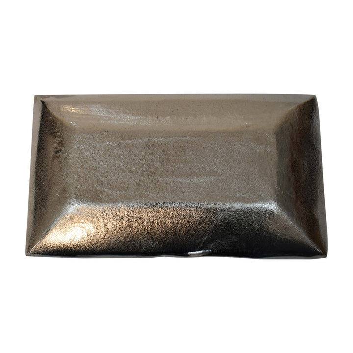Battered Nickle Tray - Smiddy Furniture