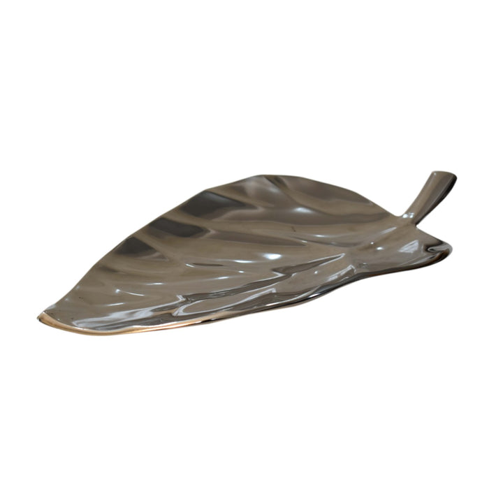 Nickle Leaf Tray - Smiddy Furniture
