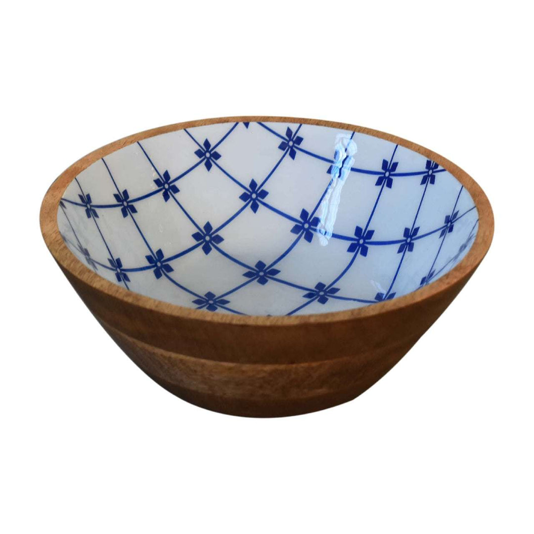 Blue and White Bowl Set of 2 - Smiddy Furniture