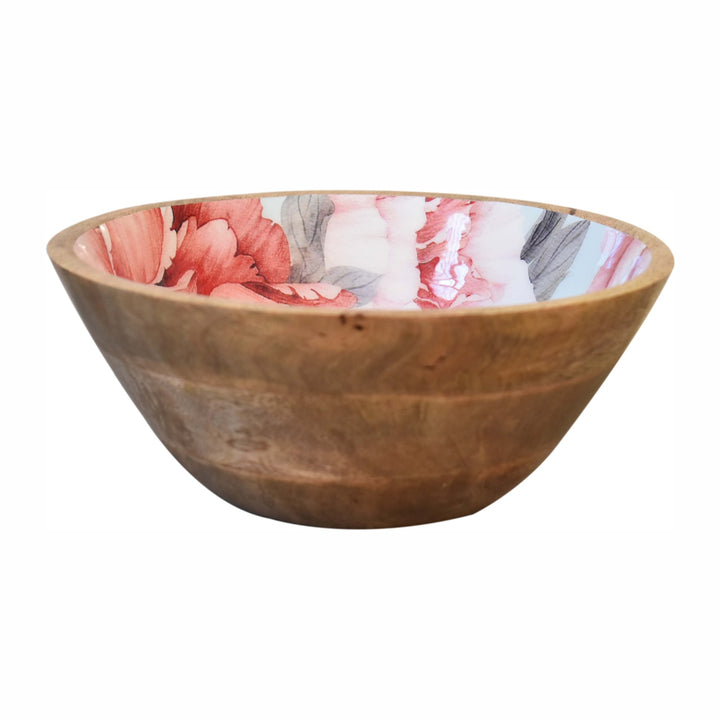 Pink Floral Bowl Set of 2-Smiddy Furniture