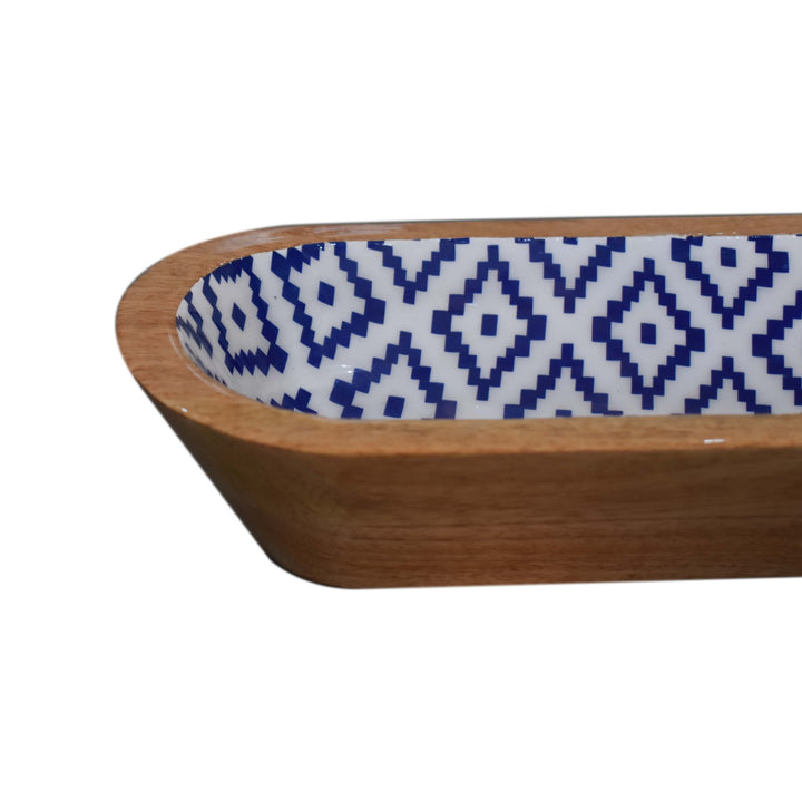 Aztec Oblong Bowl Set of 2 - Smiddy Furniture