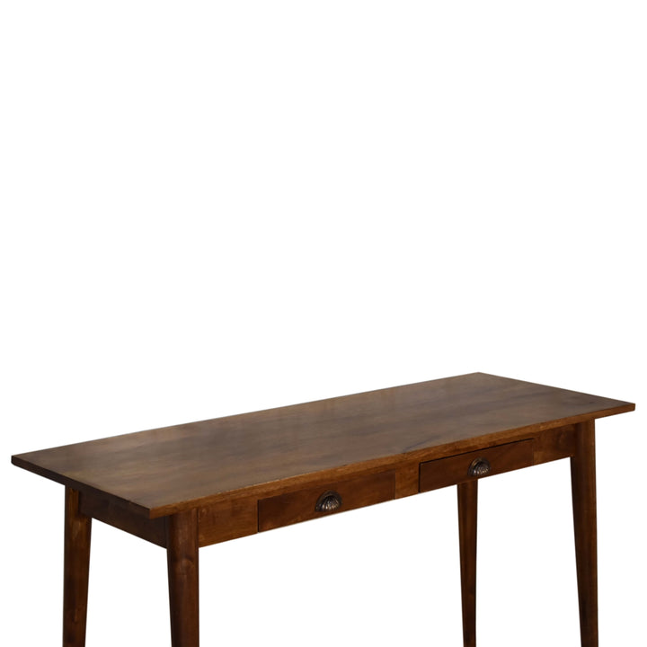 2 Drawer Chestnut Writing Desk - Smiddy Furniture