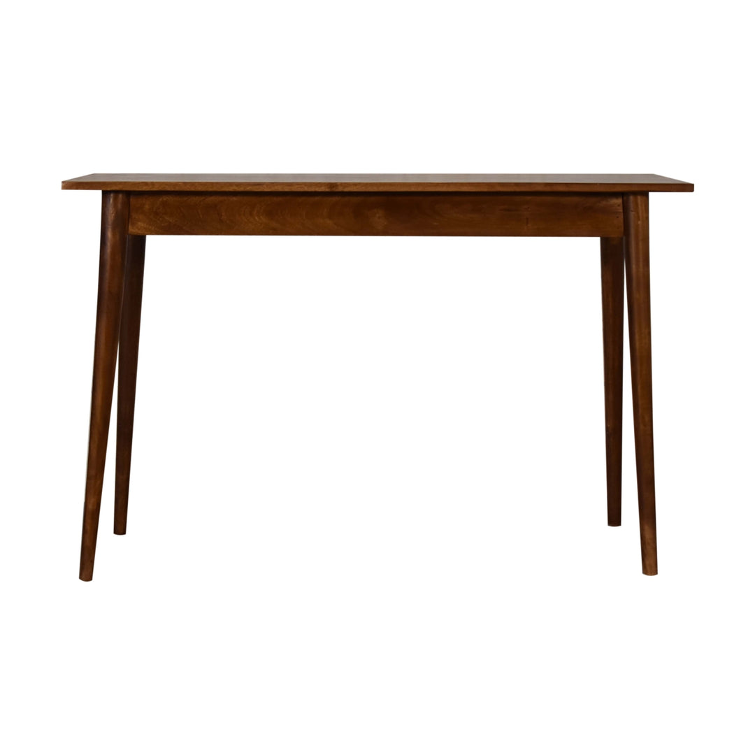 2 Drawer Chestnut Writing Desk - Smiddy Furniture