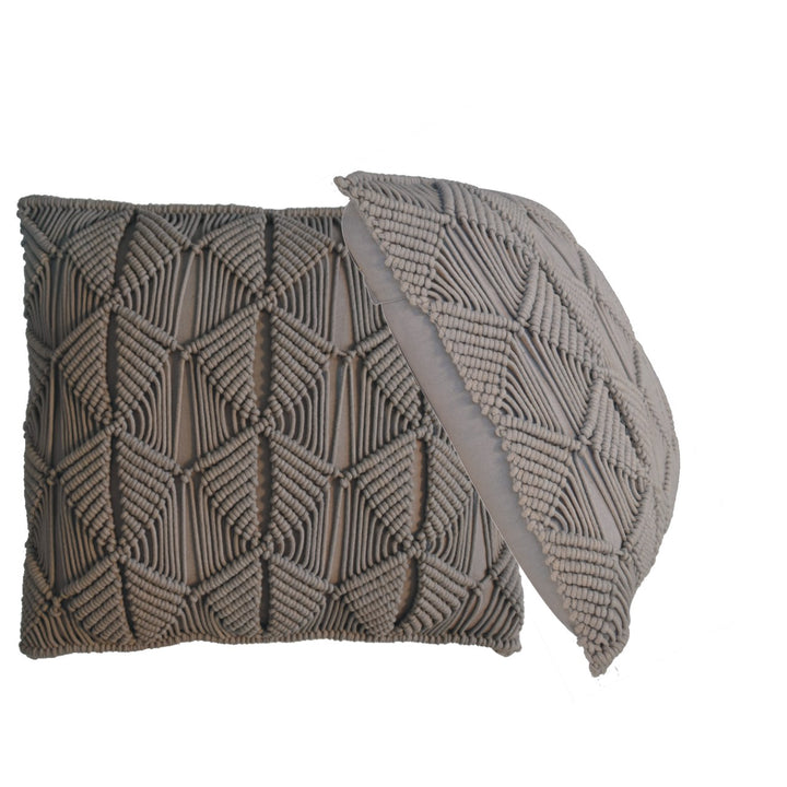 Esmi Cushion Set of 2 - Grey