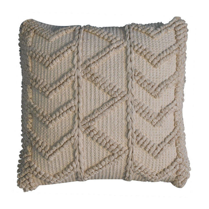 Alda Cushion Set of 2 - Cream - Smiddy Furniture