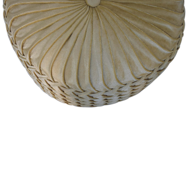 Ochre Hart Pouffe-Smiddy Furniture