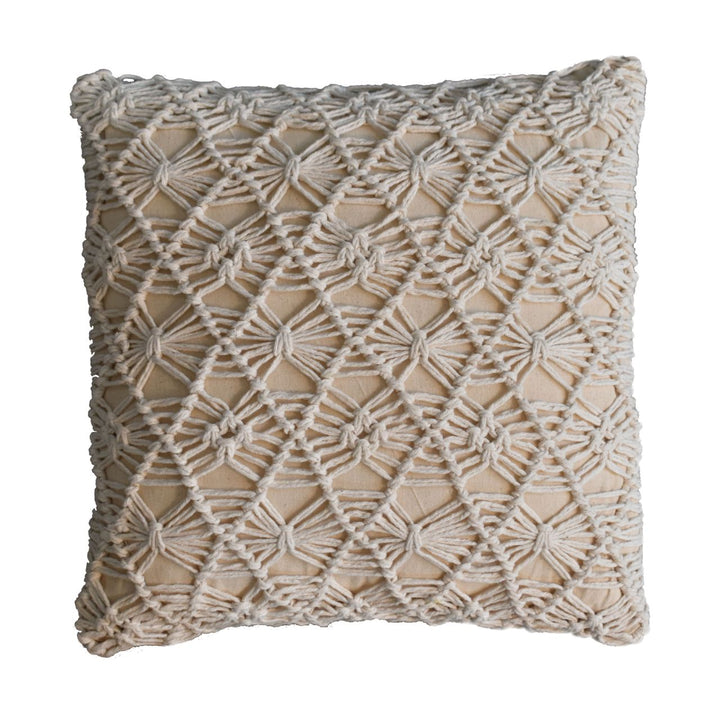 2x Maura Natural White Cushions - Smiddy Furniture
