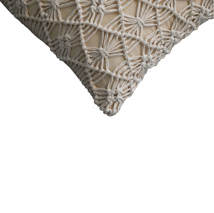 2x Maura Natural White Cushions - Smiddy Furniture