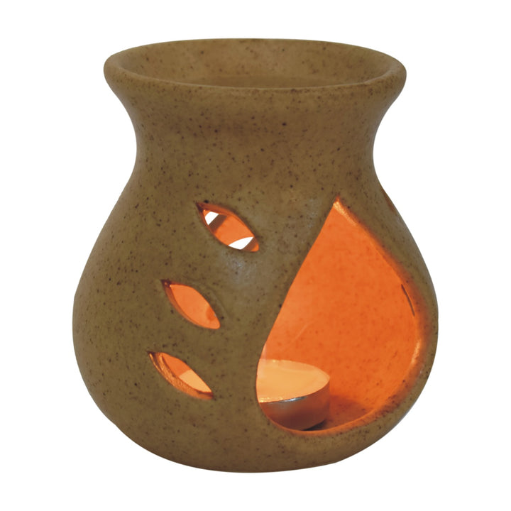 Beige Cutout Oil Burner (Summer) - Smiddy Furniture