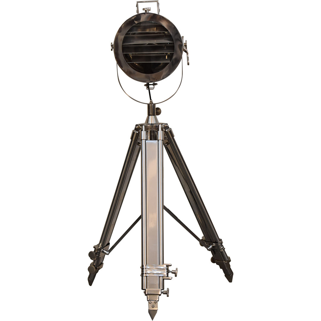Chrome Tripod Spotlight Floor Lamp - Smiddy Furniture