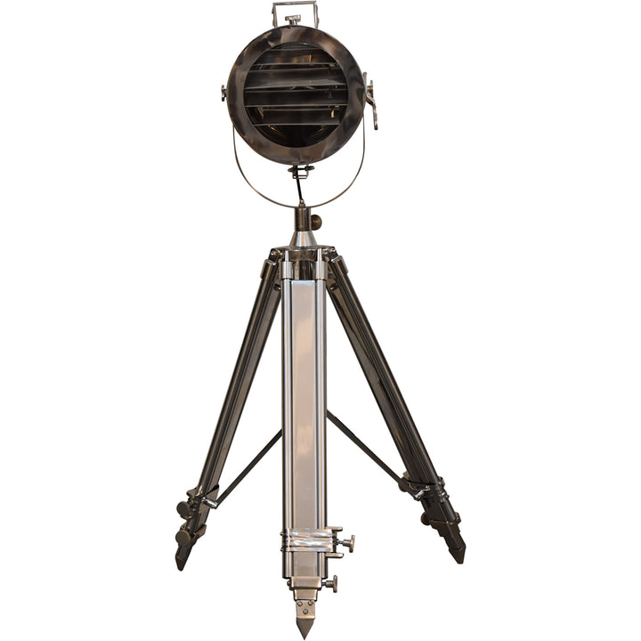 Chrome Tripod Spotlight Floor Lamp - Smiddy Furniture