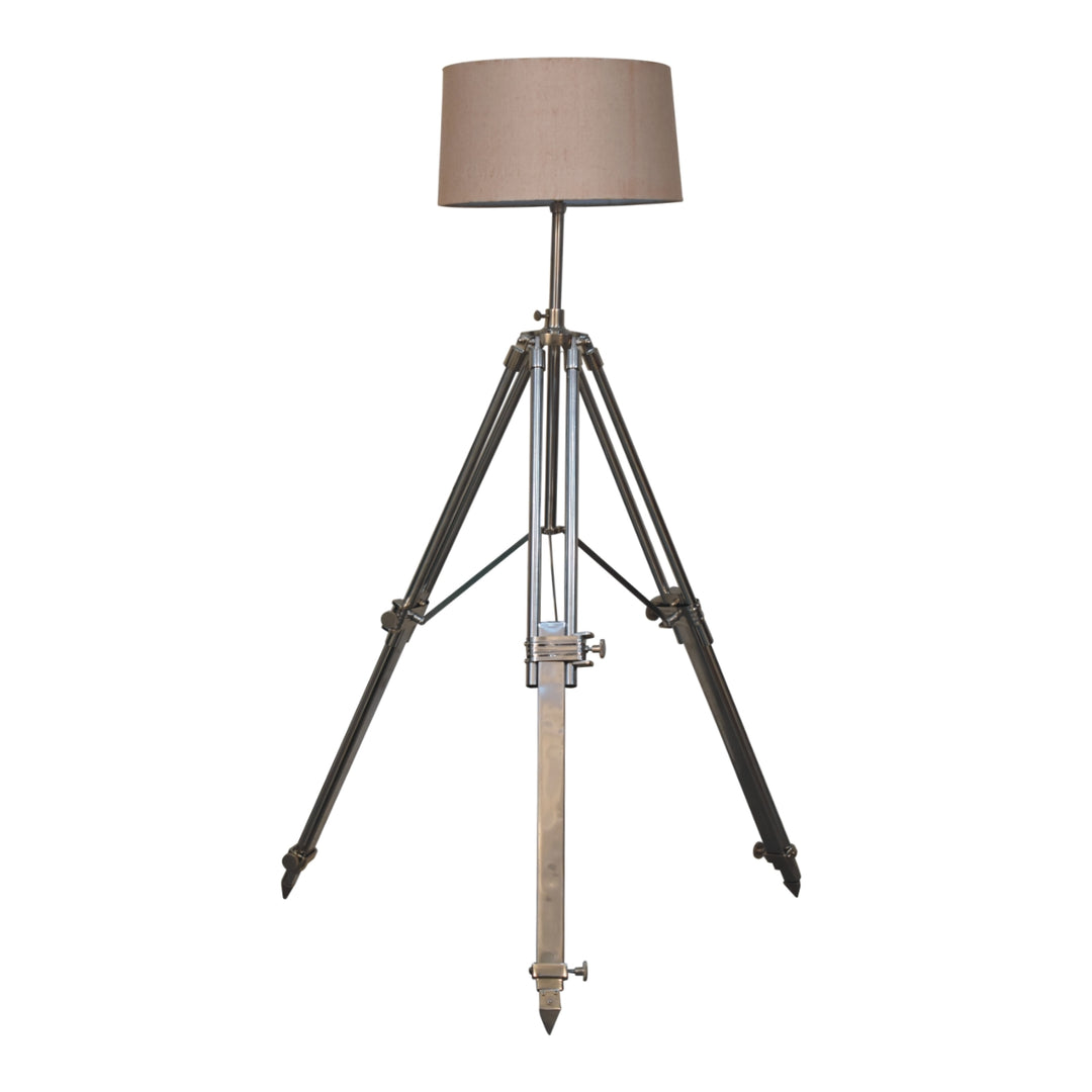 Chrome Tripod Lamp - Smiddy Furniture