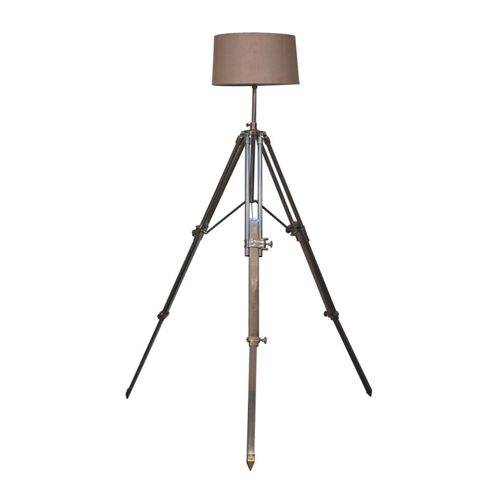 Chrome Tripod Lamp - Smiddy Furniture