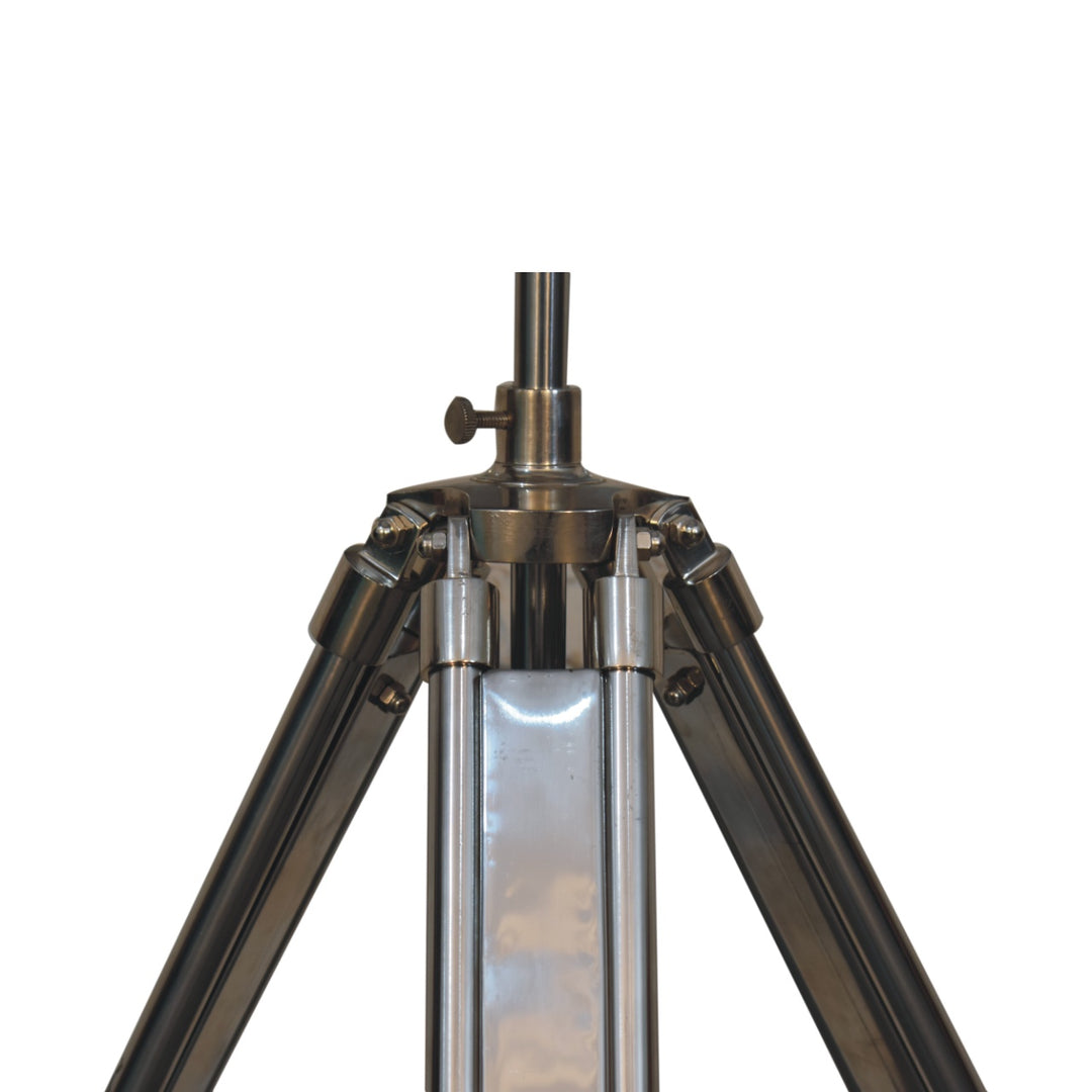 Chrome Tripod Lamp - Smiddy Furniture