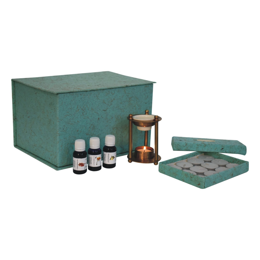 Brass Antique Burner Set (Summer) - Smiddy Furniture