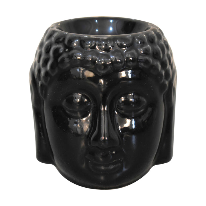 Black Buddah Oil Burner (Lotus) - Smiddy Furniture