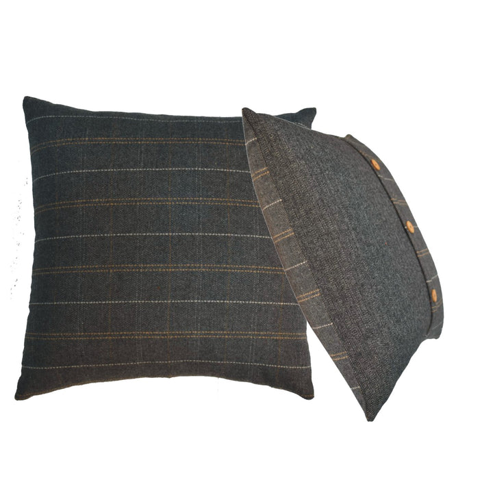Quinn Pewter Cushion Set of 2 - Smiddy Furniture