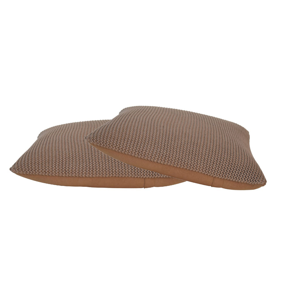 Brown Cotton Cushion Set of 2 - Smiddy Furniture