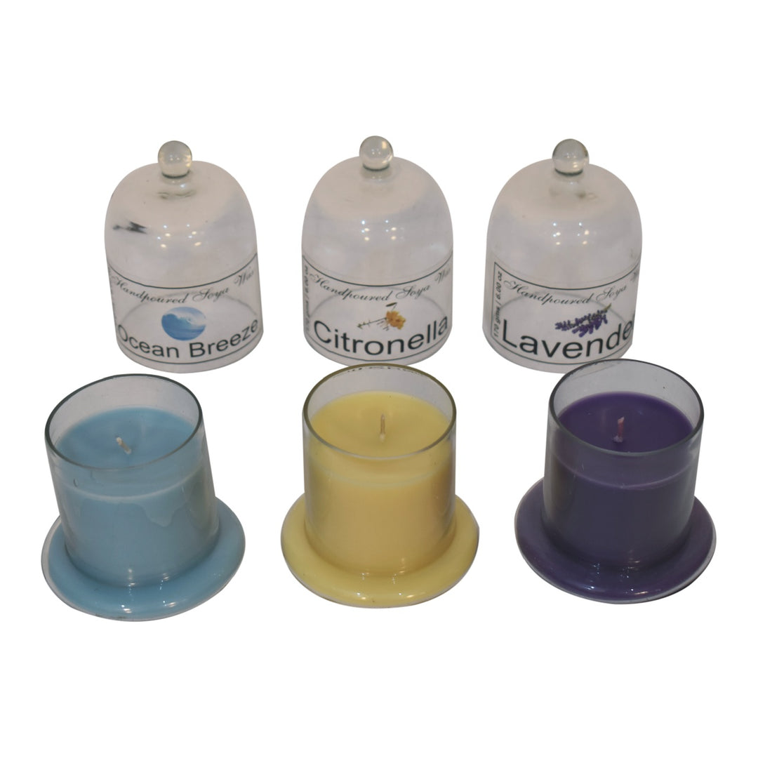 Bell Jar Candle Set (Summer) - Smiddy Furniture