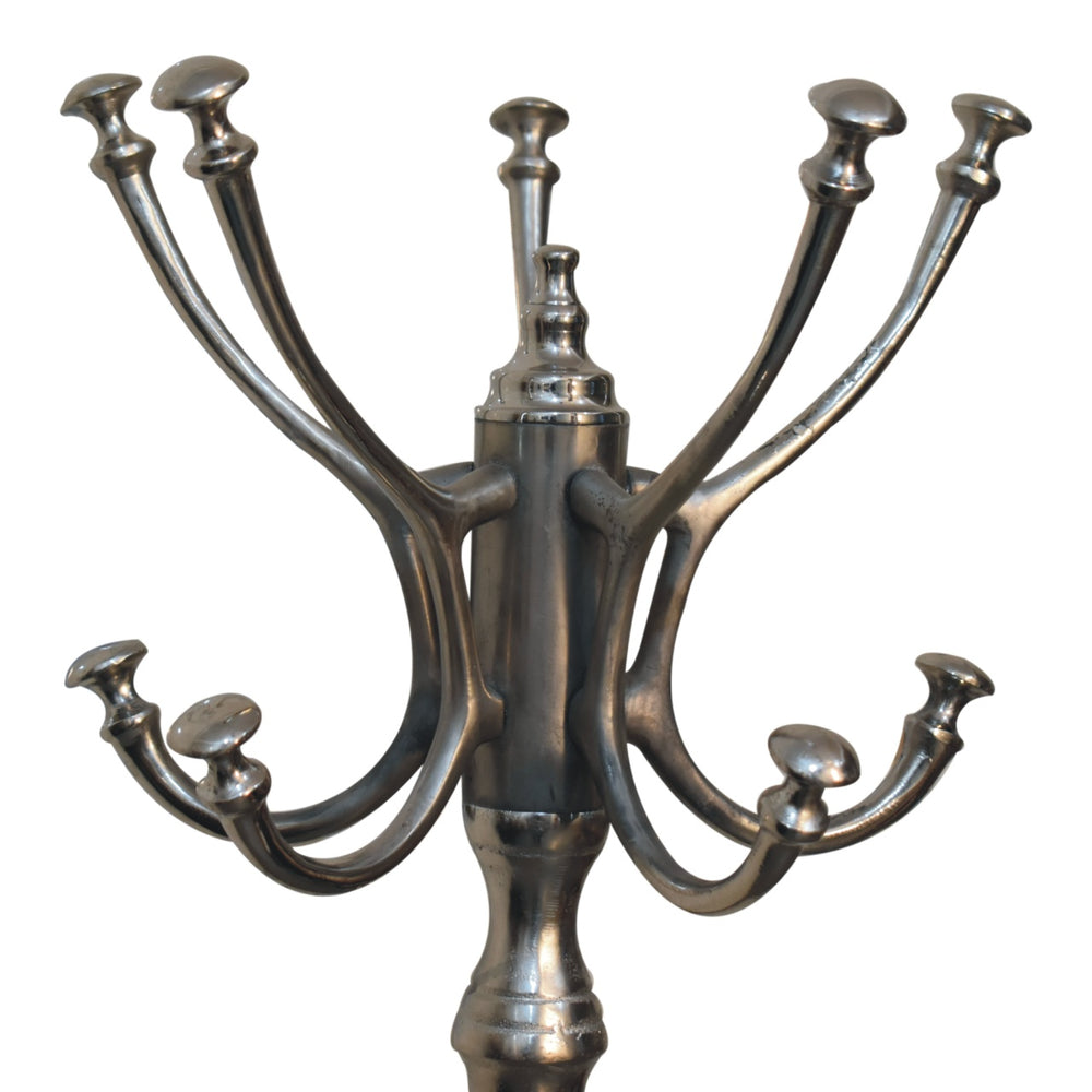 Silver Coat Stand - Smiddy Furniture