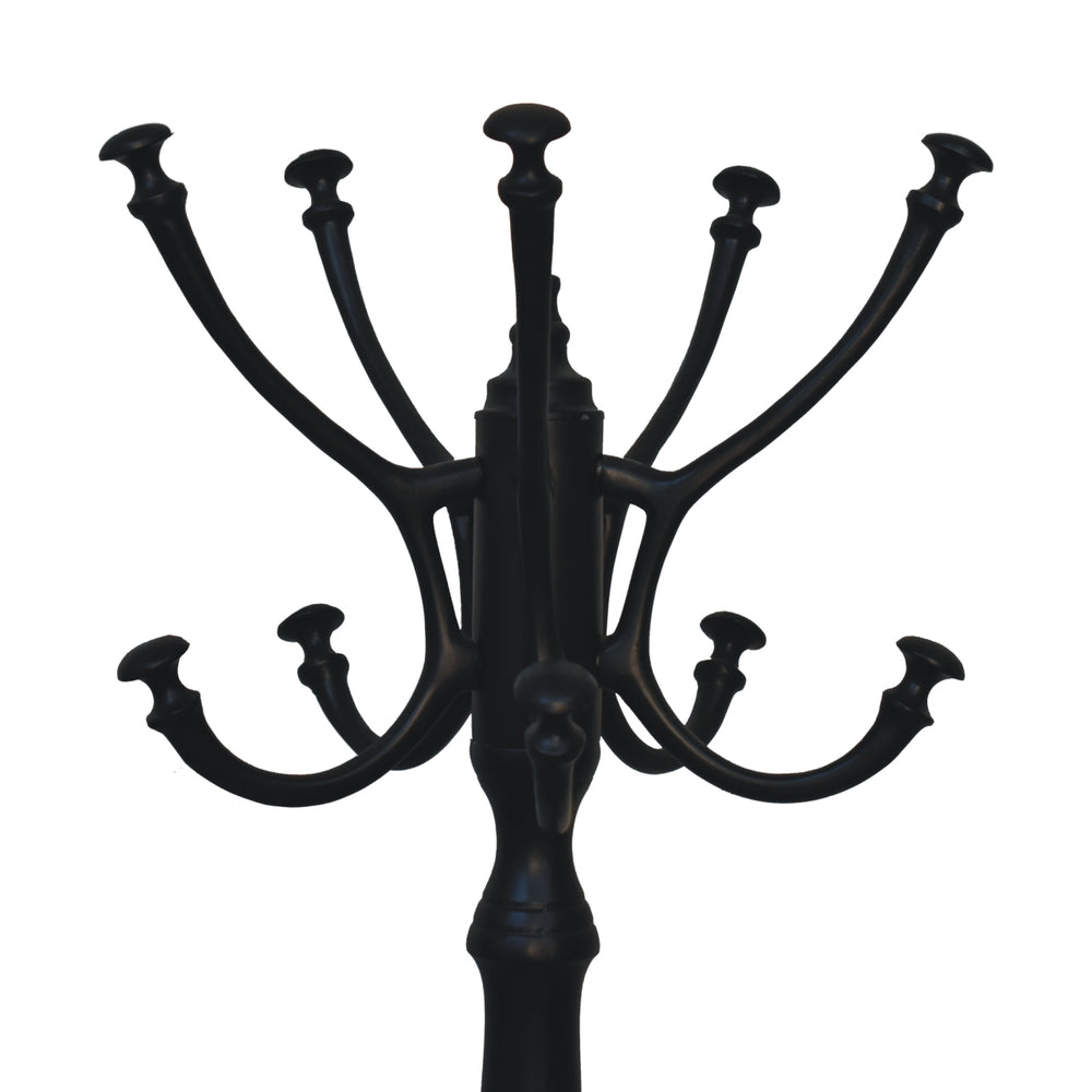 Black Coat Stand - Smiddy Furniture