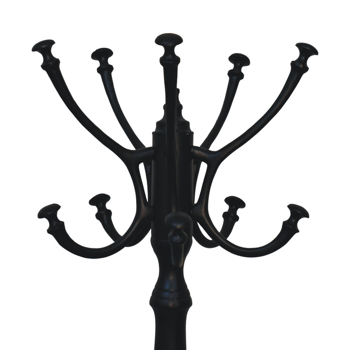 Black Coat Stand - Smiddy Furniture