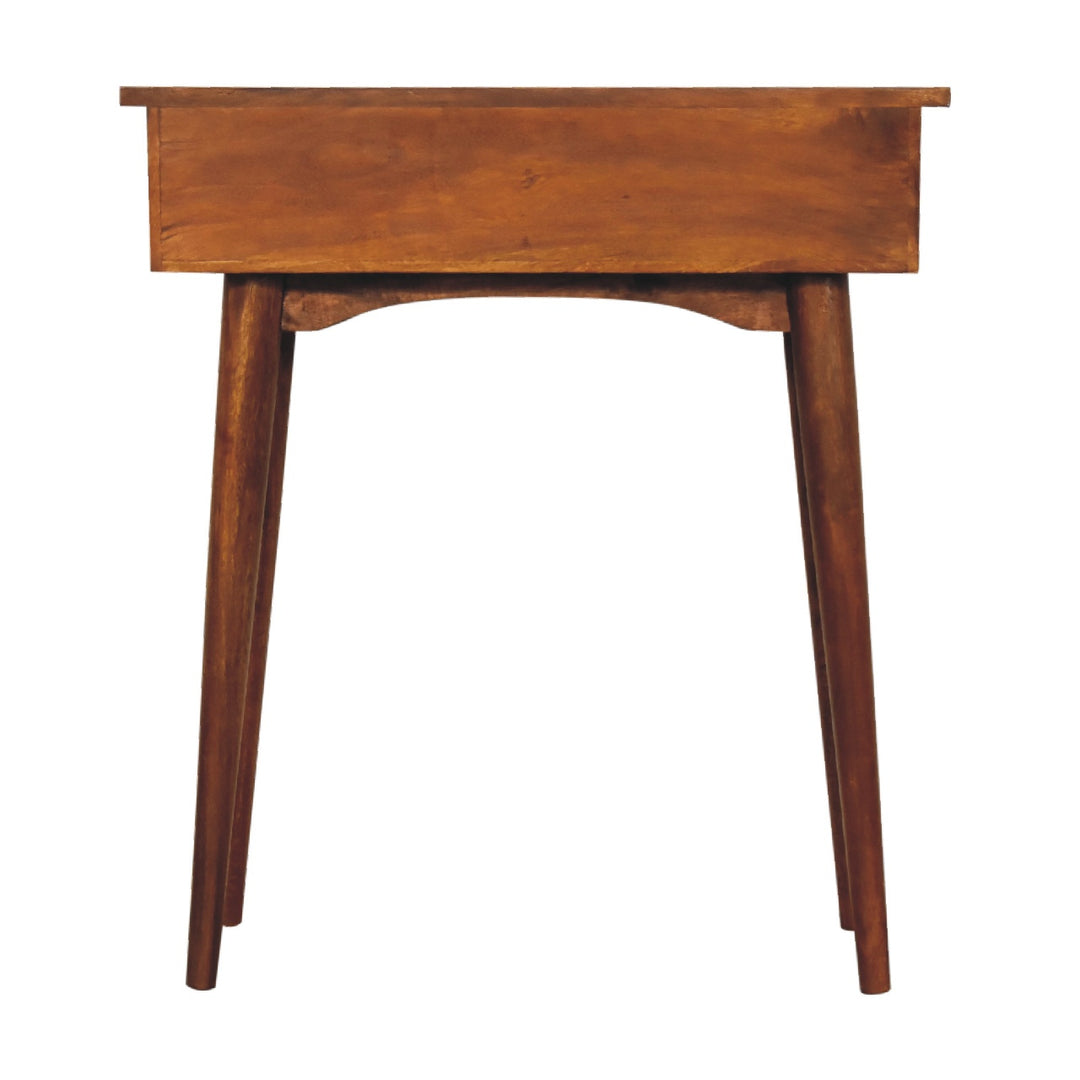 Mini Chestnut Hallway Console-Smiddy Furniture